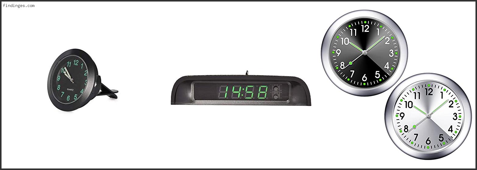 Top 10 Best Car Clock With Expert Findinges