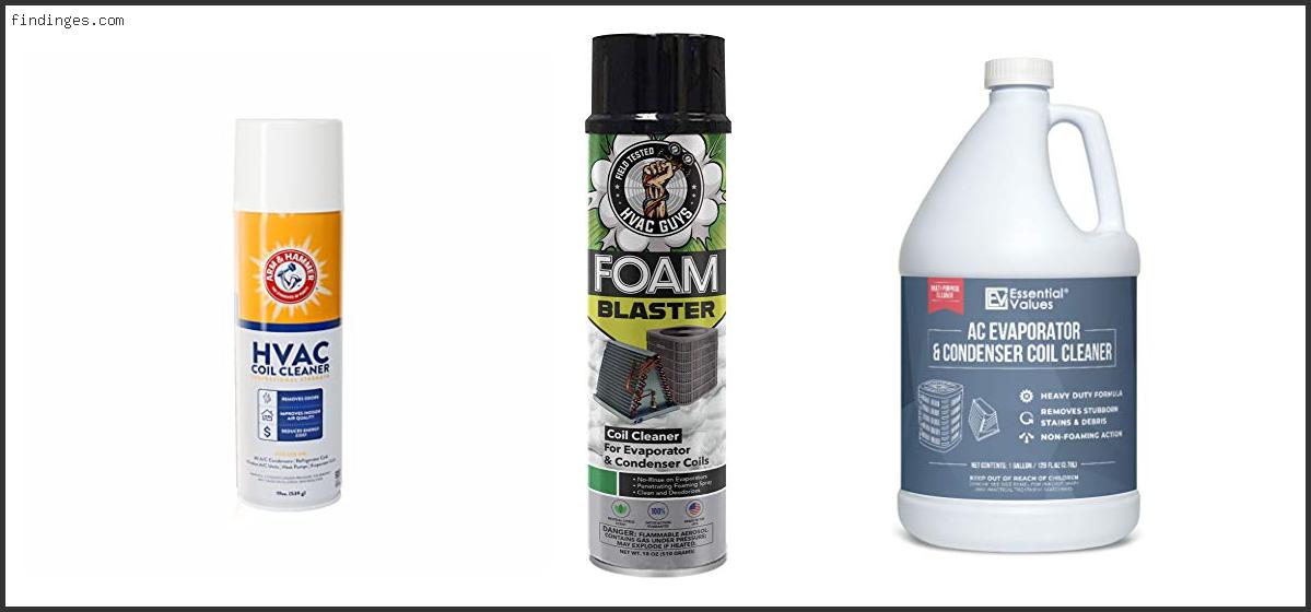 Top 10 Best Ac Coil Cleaner Reviews With Scores Findinges