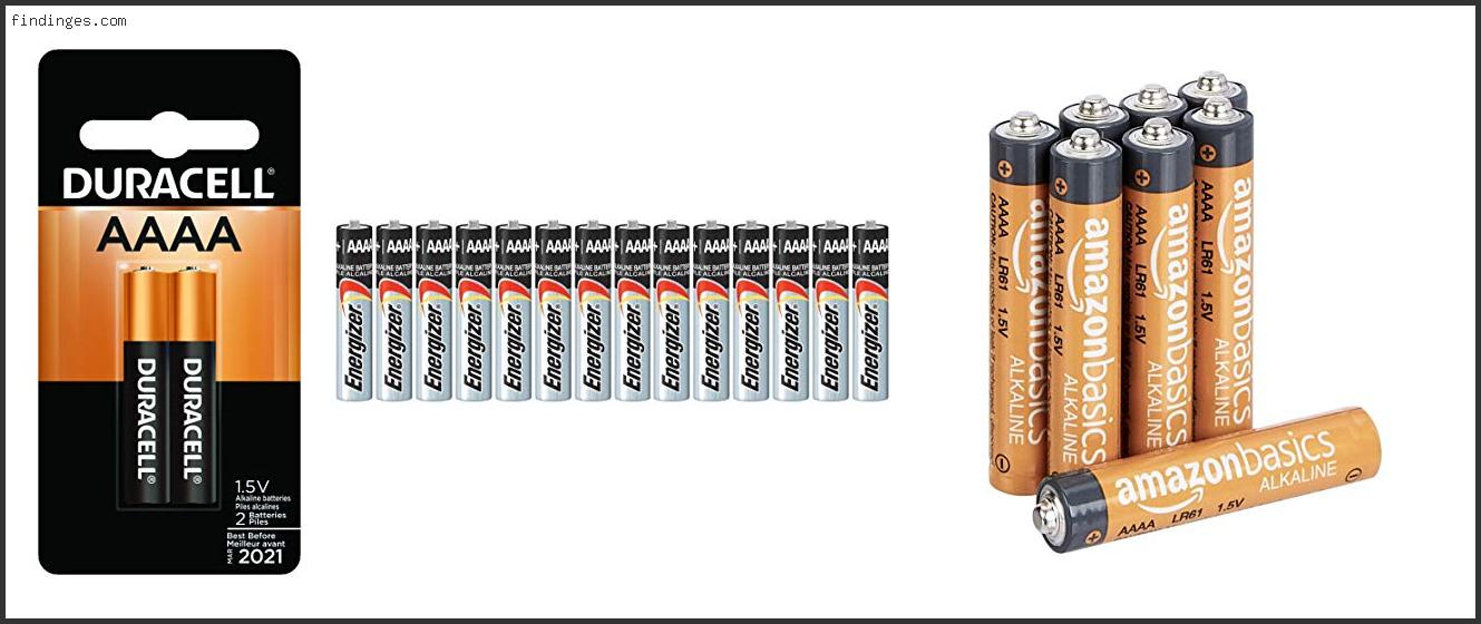 Top 10 Best Aaaa Battery Reviews With Scores Findinges