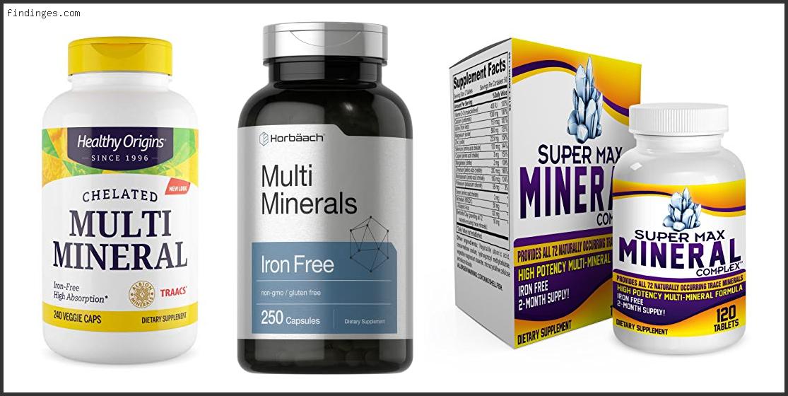 Top 10 Best Multi Mineral In [2024] Findinges