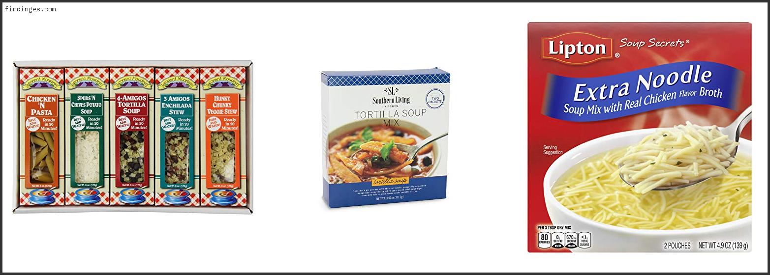 Top 10 Best Packaged Soup Mixes With Expert Findinges