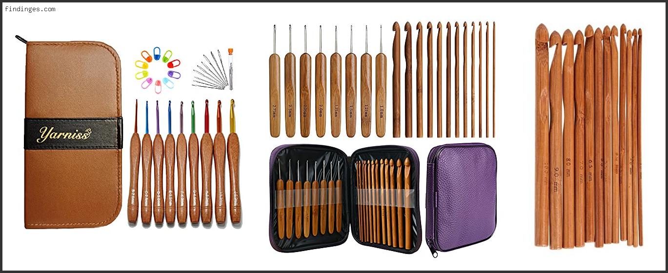 Top 10 Best Wooden Crochet Hooks Reviews With Scores Findinges