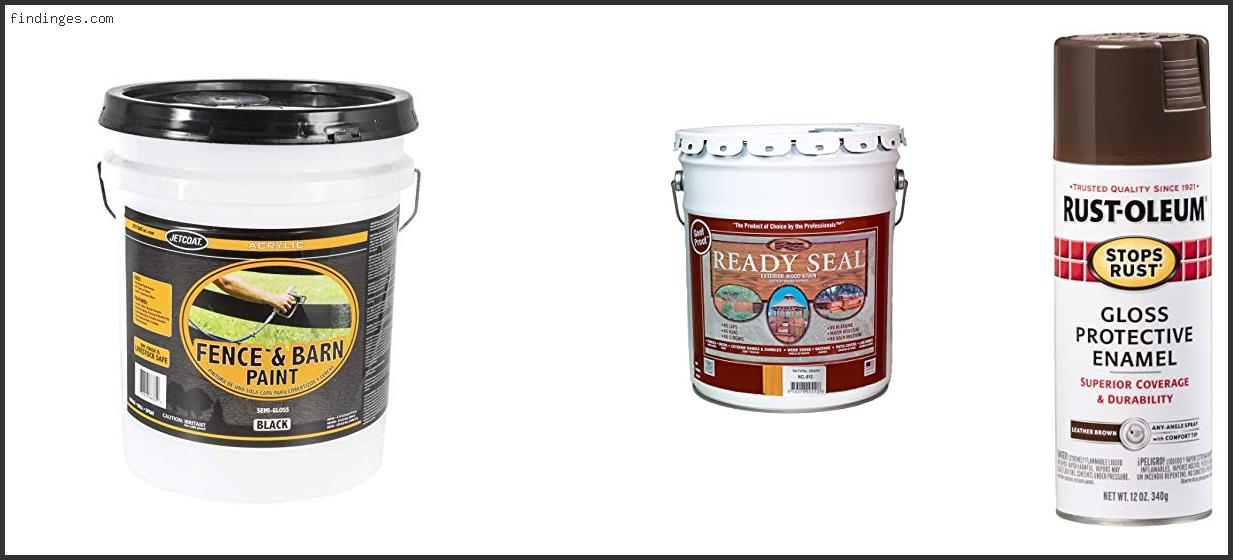Top 10 Best Outdoor Fence Paint Based On Customer Ratings Findinges