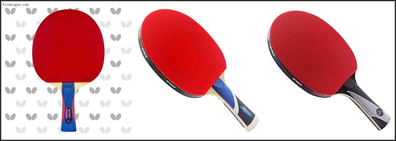 Top 10 Best Pre Assembled Table Tennis Racket In [2023] Findinges