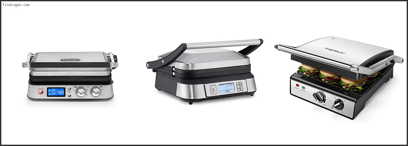 Top 10 Best Contact Grill Reviews With Scores Findinges