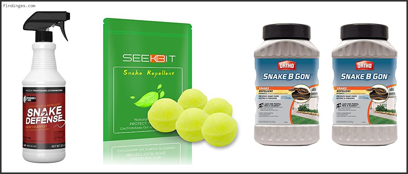 Top 10 Best Snake Repellent For Yard Reviews With Scores Findinges