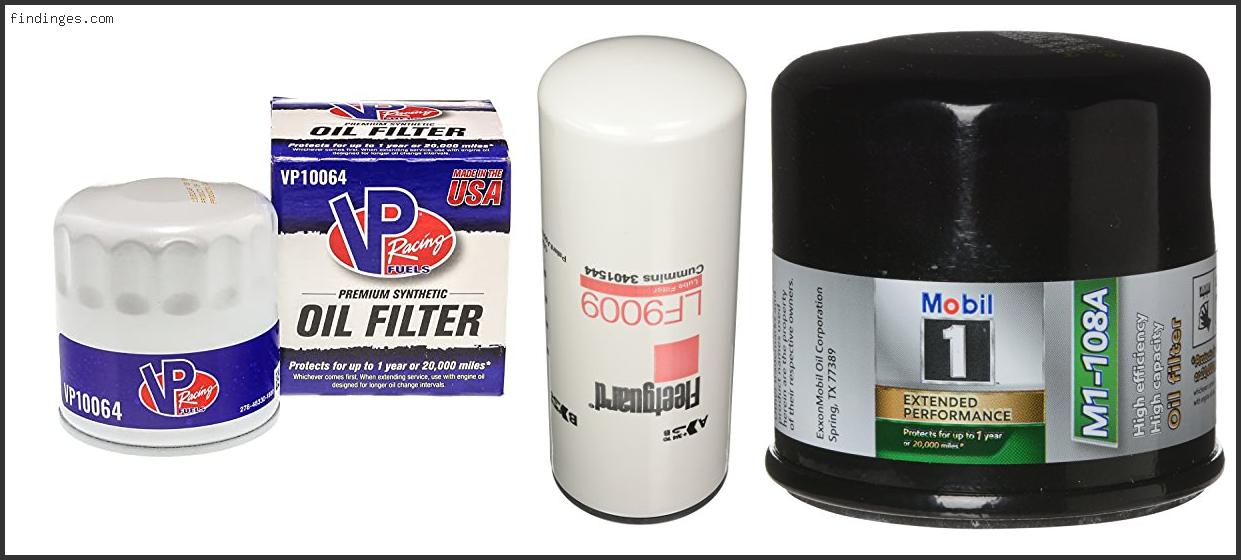 Top 10 Best Anti Drain Back Oil Filter Based On Customer Ratings