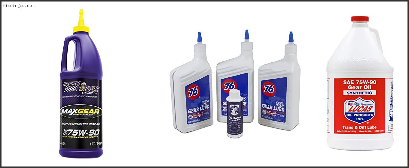 Top 10 Best Gear Oil To Buy Online Findinges