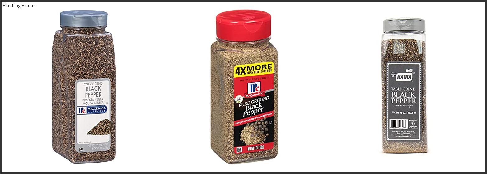 Top 10 Best Ground Pepper Based On Scores Findinges