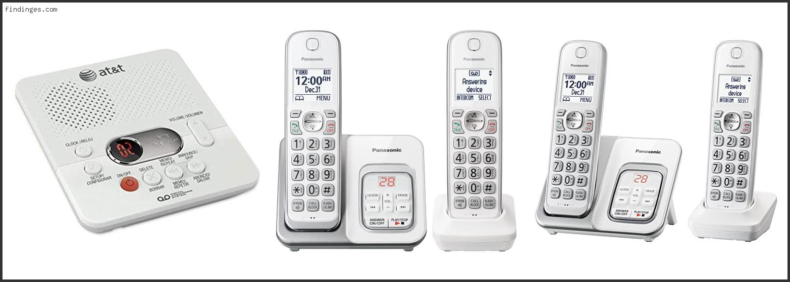 Top 10 Best Answering Machine Based On User Rating Findinges