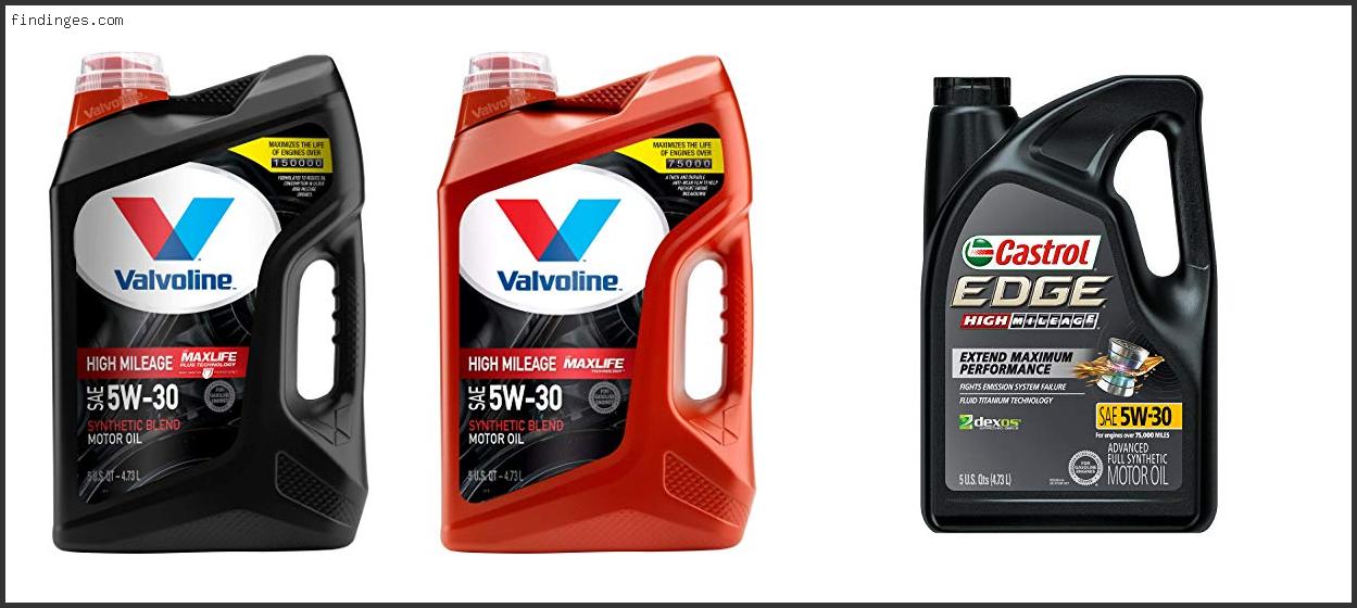 Top 10 Best Oil For High Mileage Engines Reviews With Scores Findinges