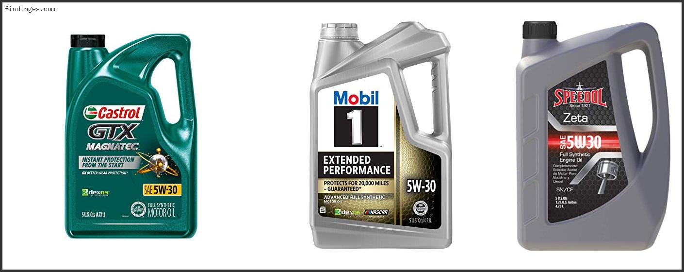 Top 10 Best Motor Oil Brands Based On User Rating Findinges