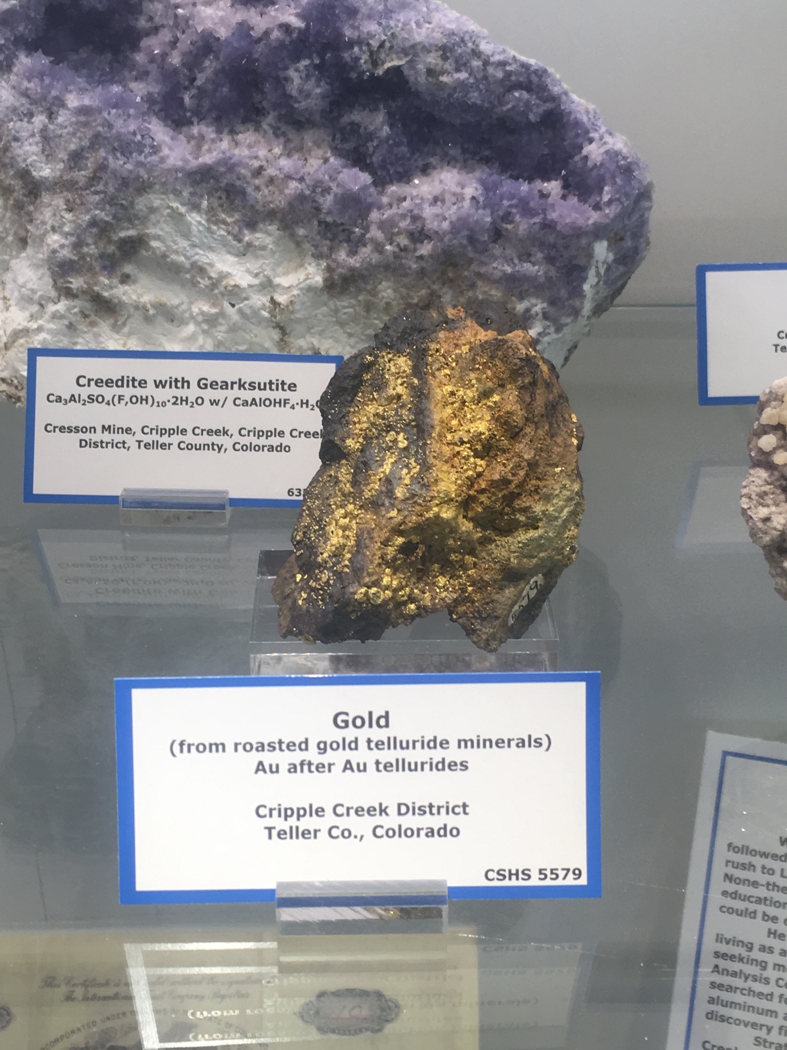 Gold Tourism New viewpoint at Cripple Creek & Victor mine! Finding