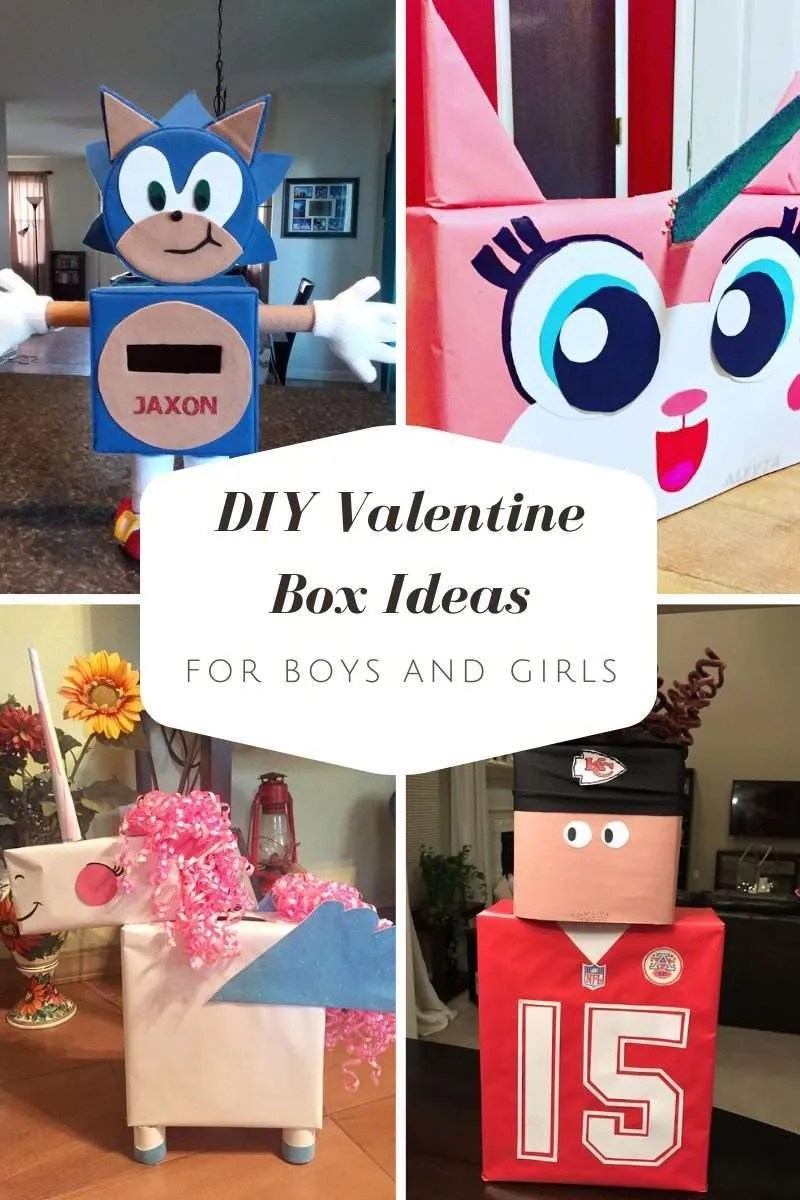 25 DIY Valentine Box Ideas for Kids finding mandee
