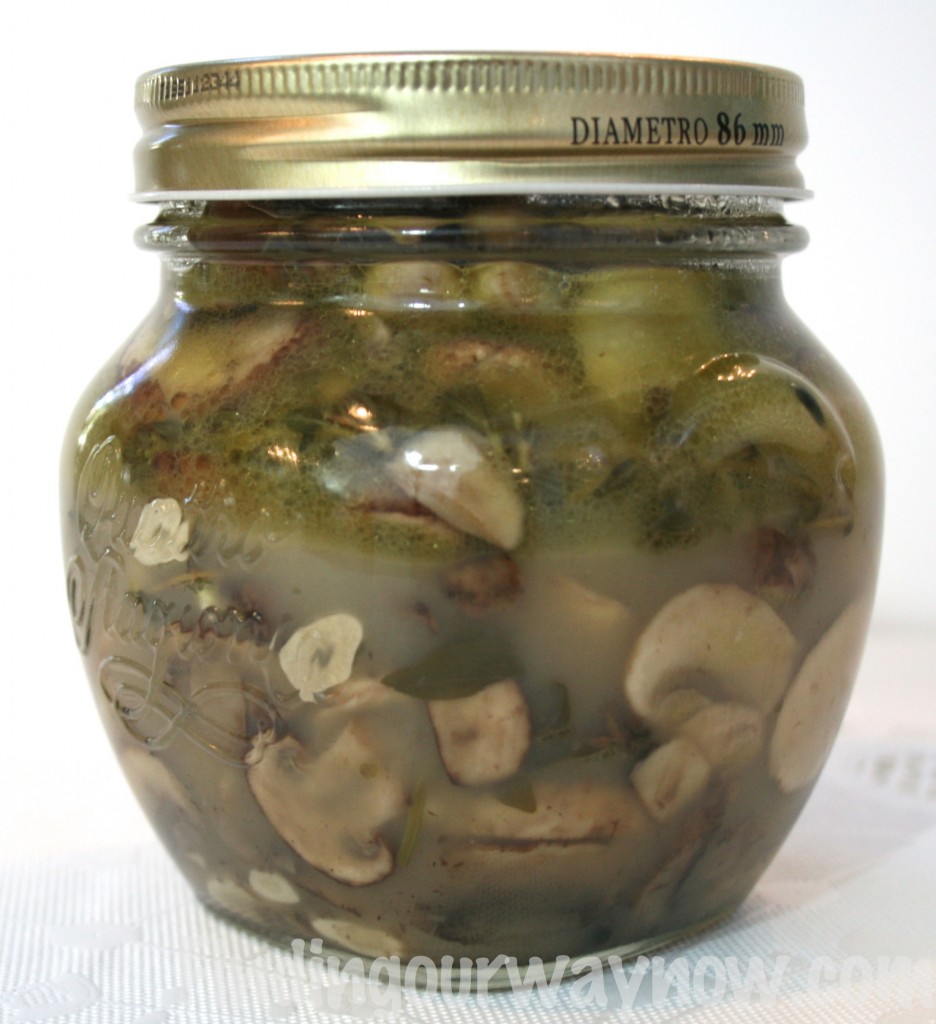 Marinated Mushrooms Recipe Finding Our Way Now
