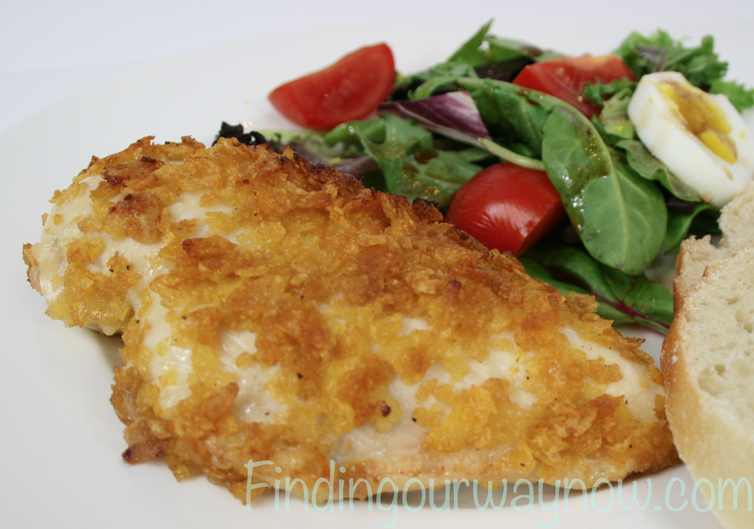 Healthy Baked Fried Chicken Finding Our Way Now