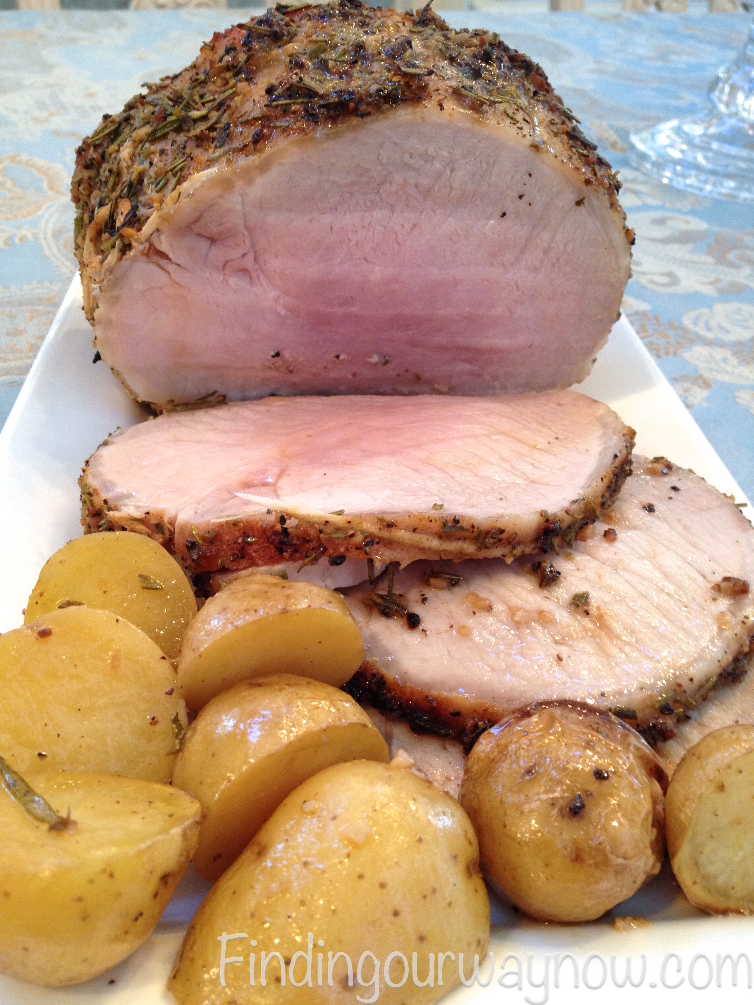 Rosemary Garlic Pork Roast Recipe Finding Our Way Now