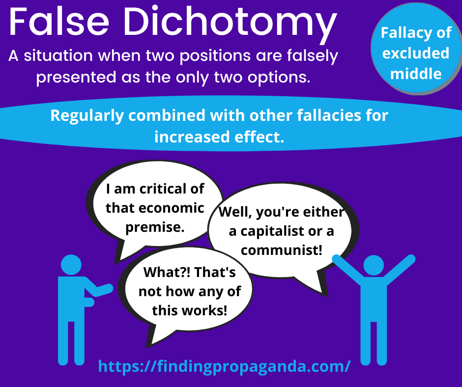 False dichotomy Propaganda in the Digital Age