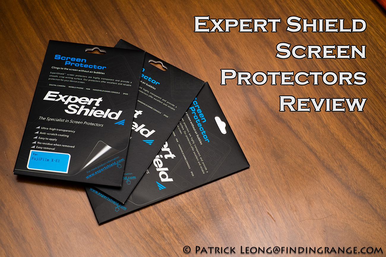 Expert Shield Screen Protectors Review For The Fuji XE1