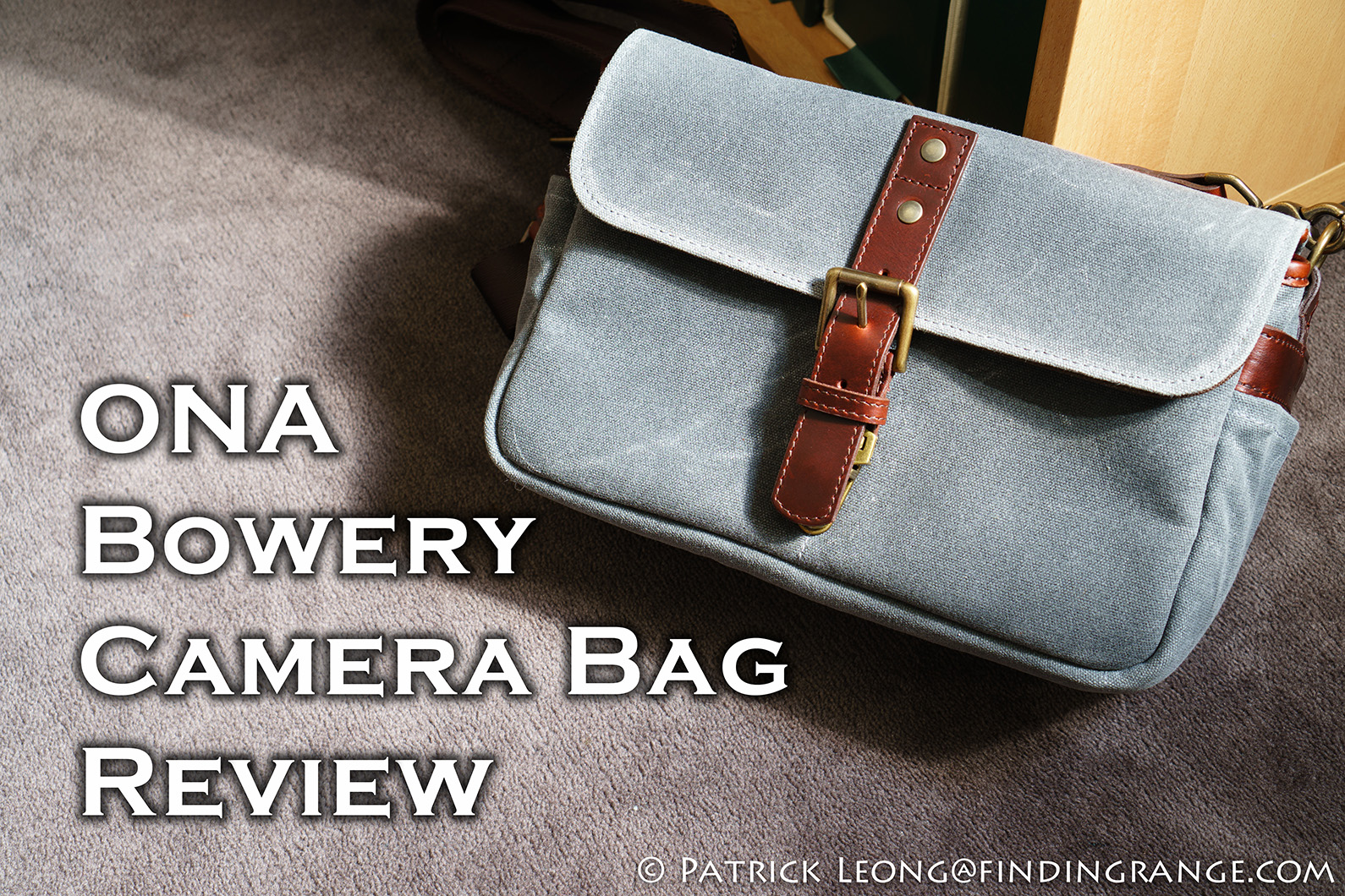 ONA Bowery Camera Bag Review