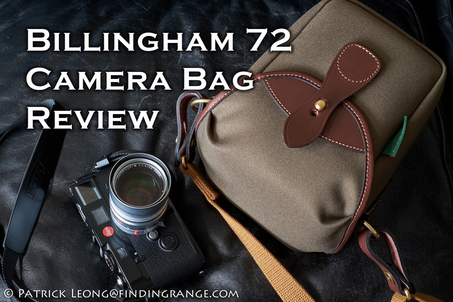 Billingham 72 Camera Bag Review
