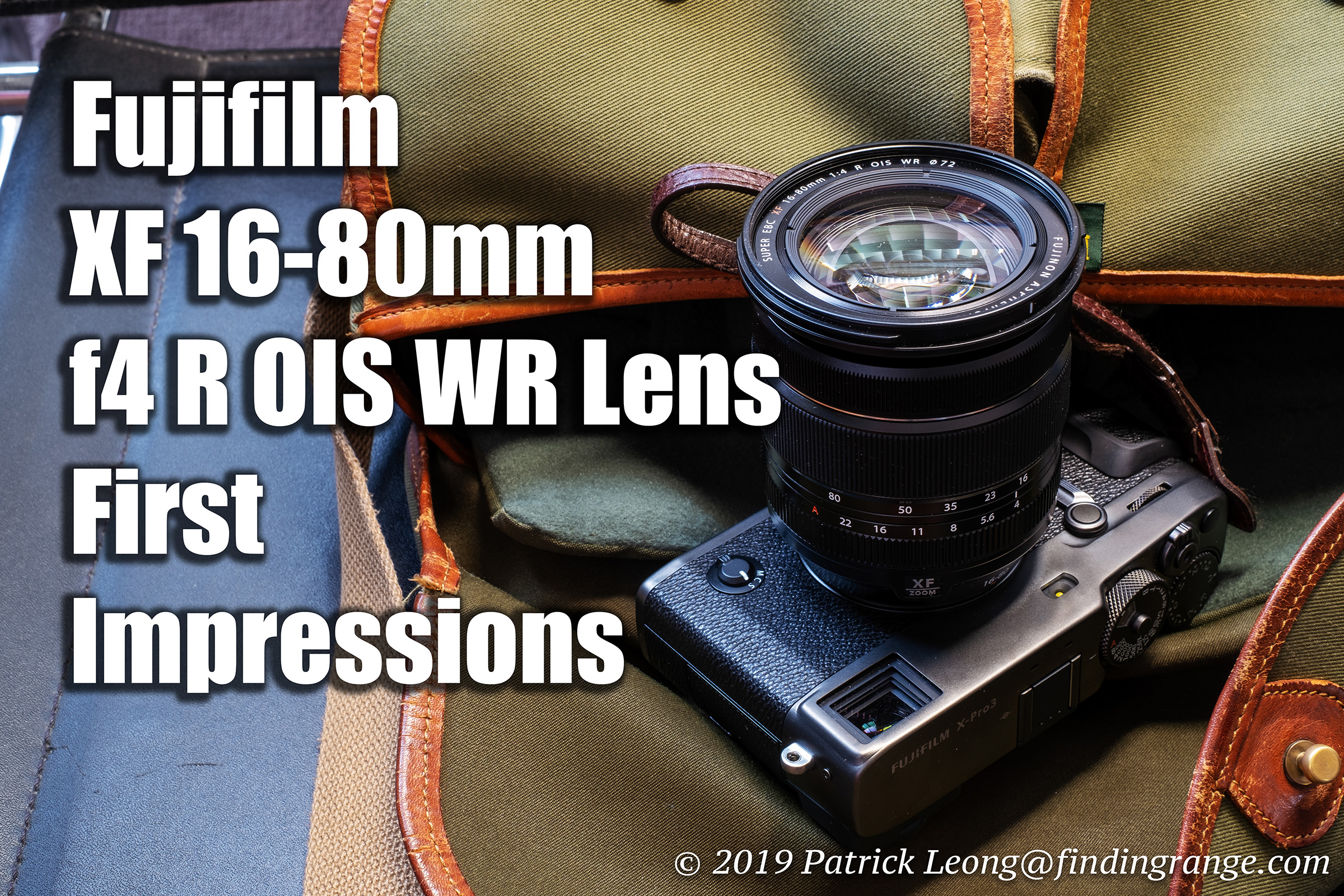 Fujifilm XF 1680mm f4 R OIS WR Lens First Impressions