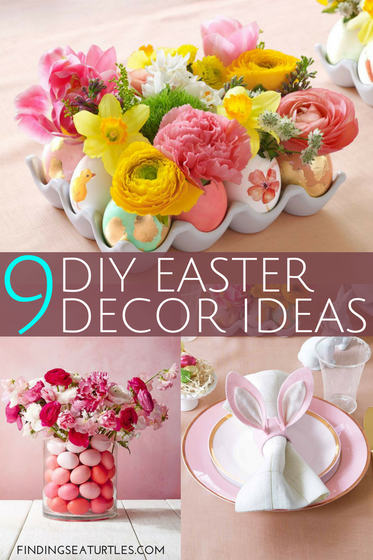 Easter Decor DIY 9 Easter Decor Ideas for a Coastal Home