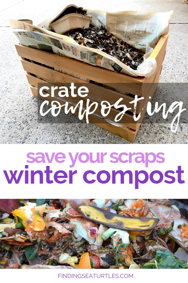 Crate Composting Alternative for Winter or Small Space Living