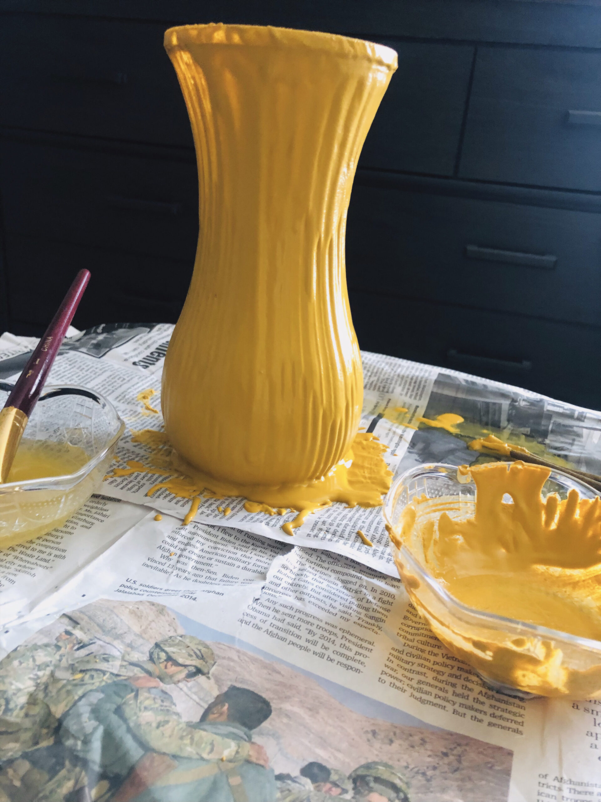 DIY Faux Terra Cotta Vase Finding Your Good
