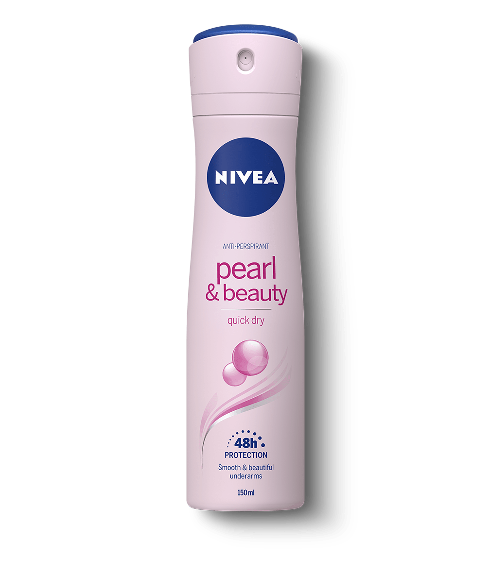 Nivea Invisible Pearl & Beauty Female Deodorant Body Spray in Sri Lanka