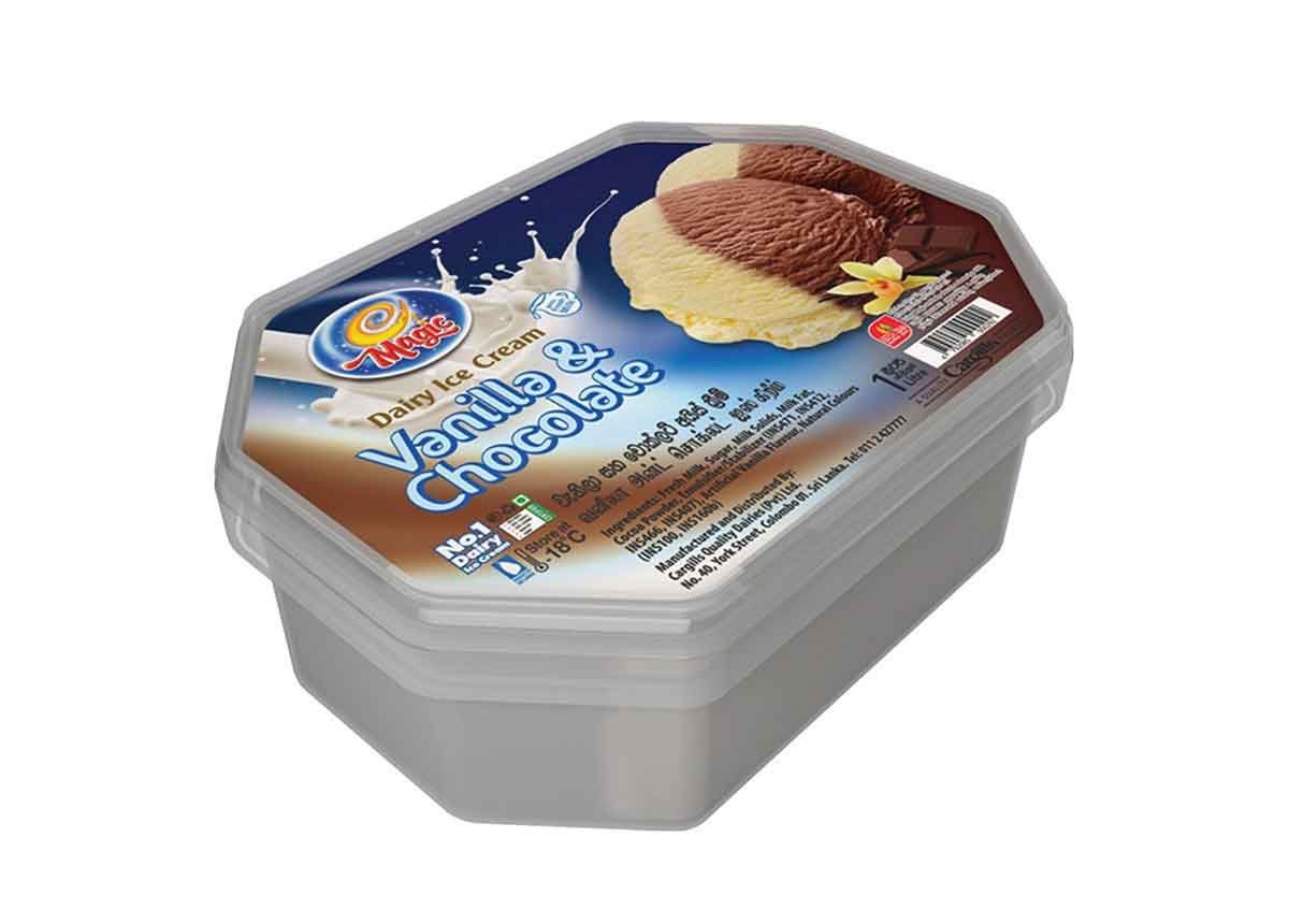 Cargills Magic Vanilla Choco Mix Ice Cream in Sri Lanka, price and