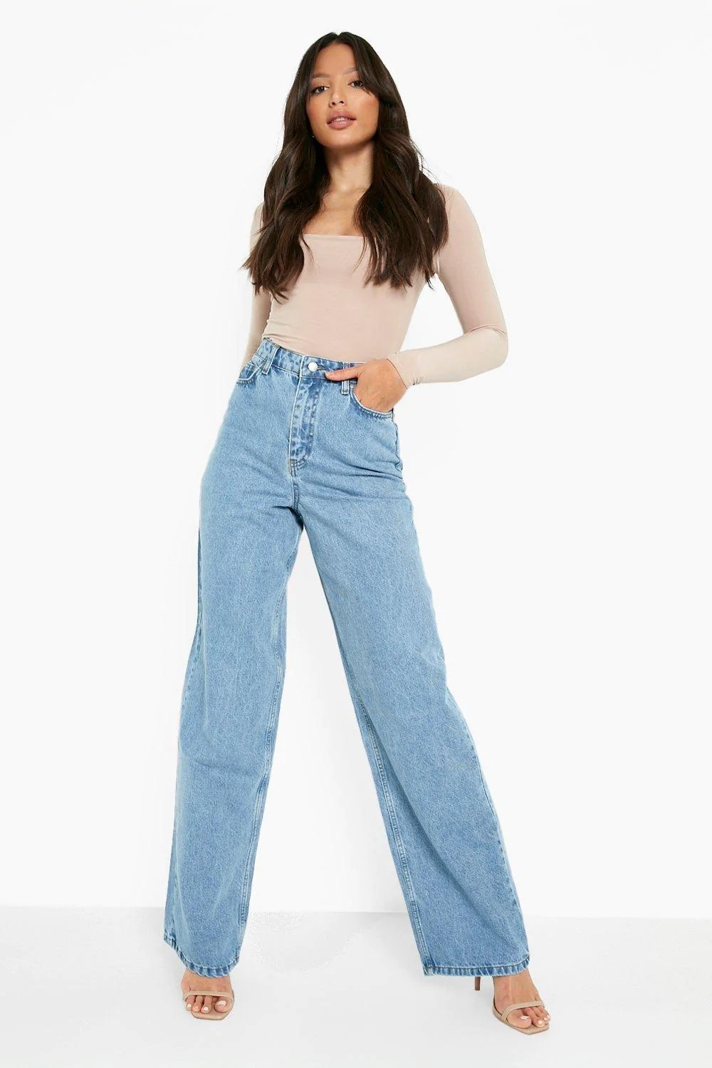 Wide leg denim pants in Sri Lanka, price and