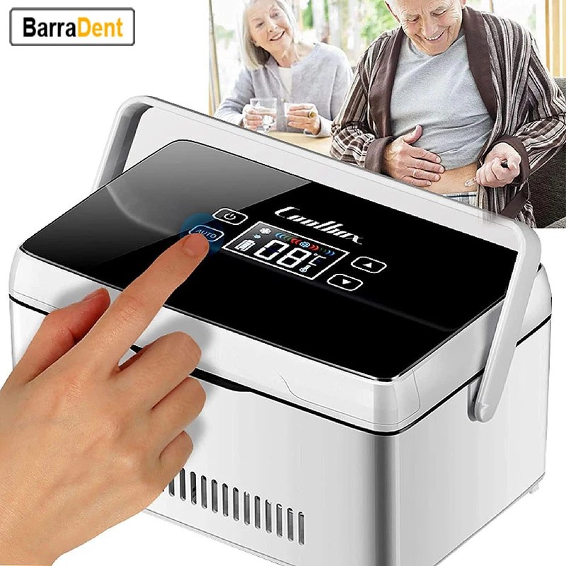 10200mAh Portable Insulin Cooler Case USB Rechargeable Mini Cold Box