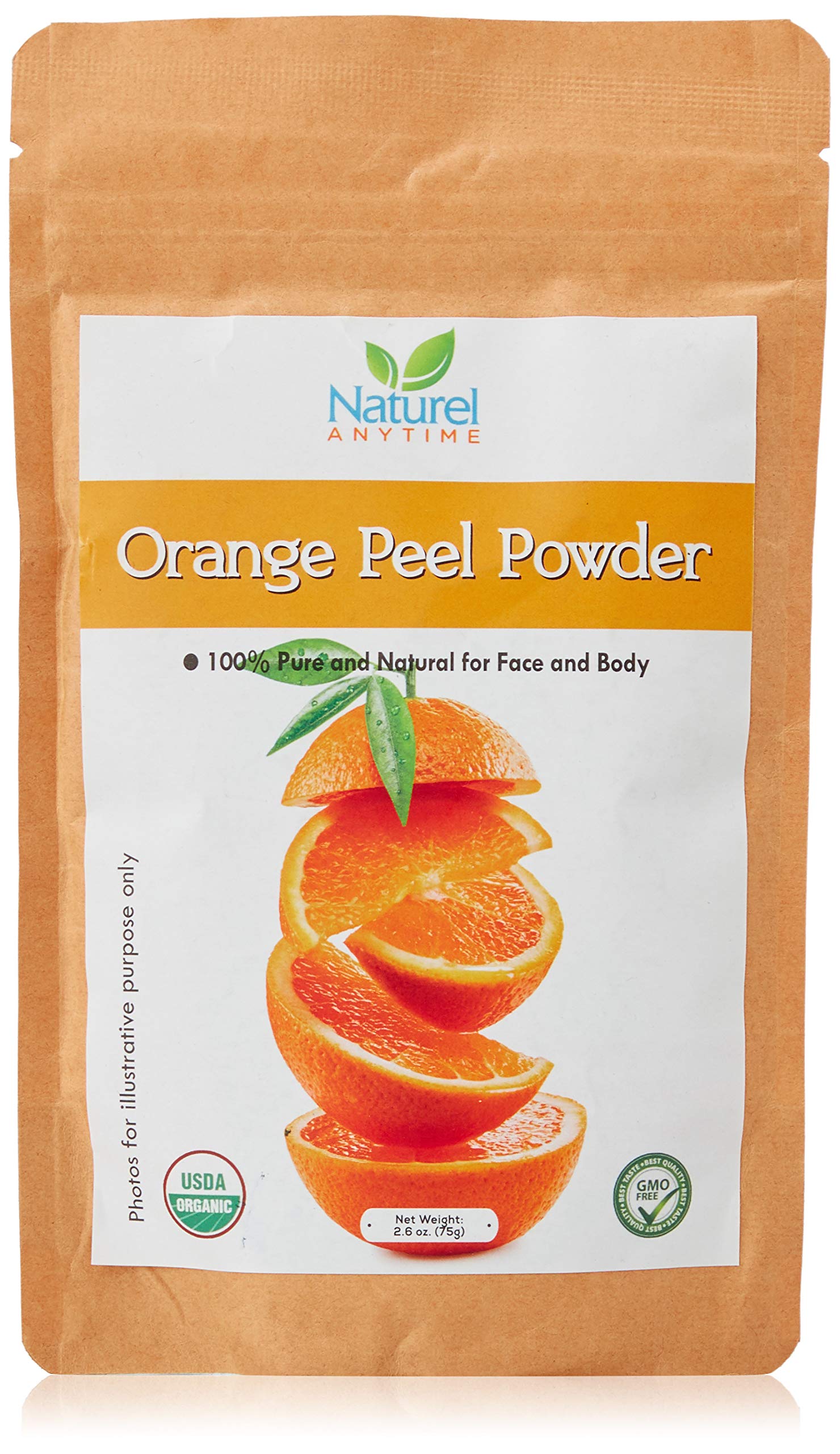 Naturel Anytime Orange Peel Powder Skin Lightening & Brightening Face