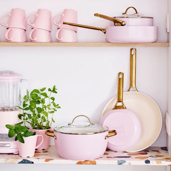 Ceramic Cookware pink in Sri Lanka, price and
