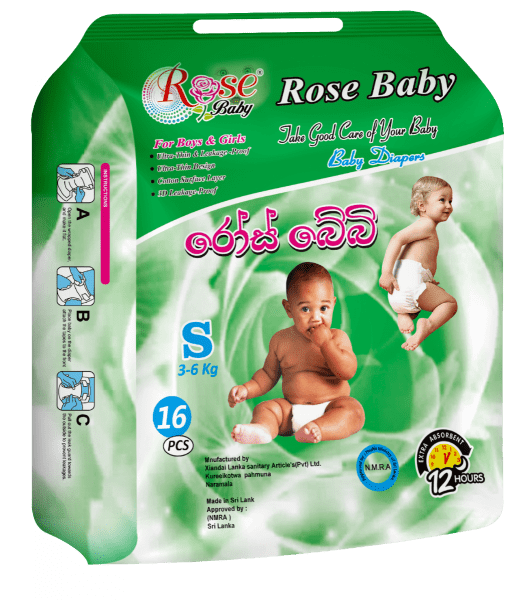 Rose Baby Diapers in Sri Lanka, price and
