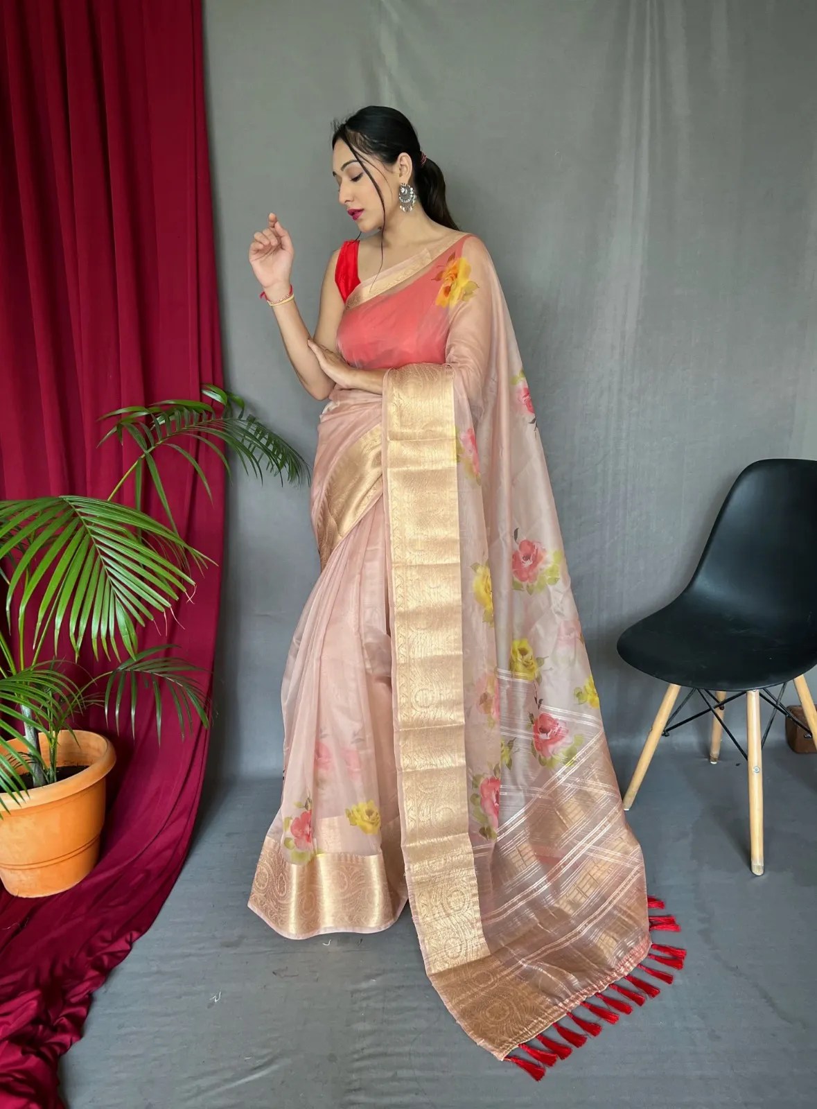 Pure Organza Silk Saree in Sri Lanka, price and