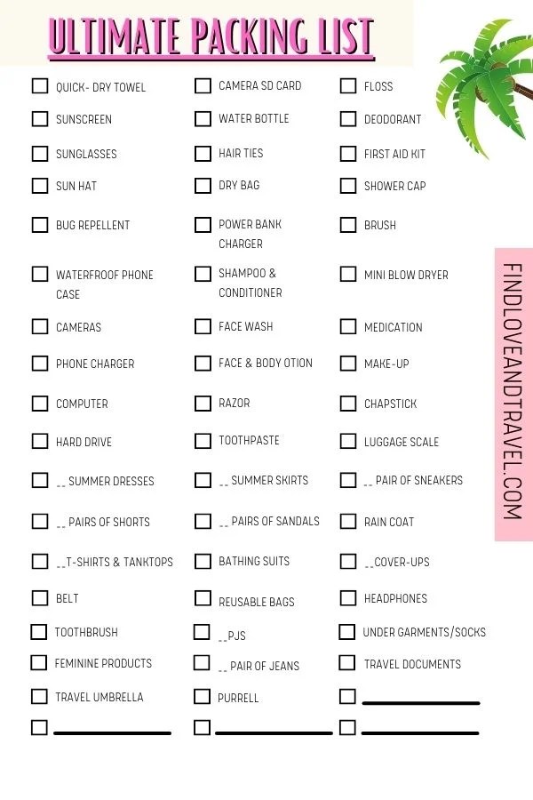 What to Wear in Puerto Rico Packing List Find Love and Travel