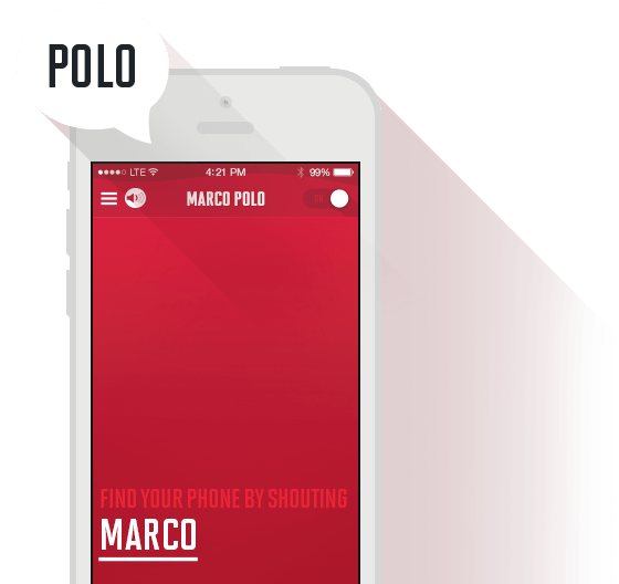 Marco Polo Find Your Phone by Shouting MARCO!