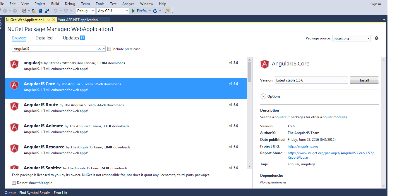 How to structure a project in MVC using AngularJS?