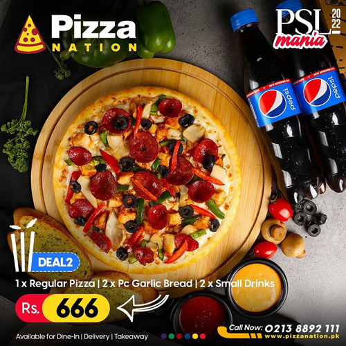 Pizza Nation GulshaneIqbal Menu Find Pizza Menu Pizza Deals and