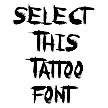 Tattoo Fonts For Men - Cool Font Generator