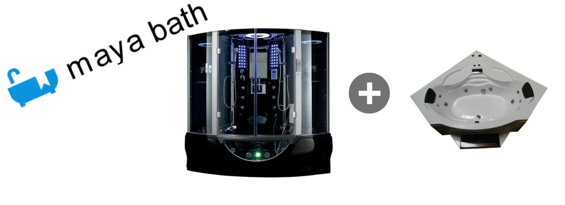 Shop Maya Bath Steam Shower Tub Combos - Find Your Bath
