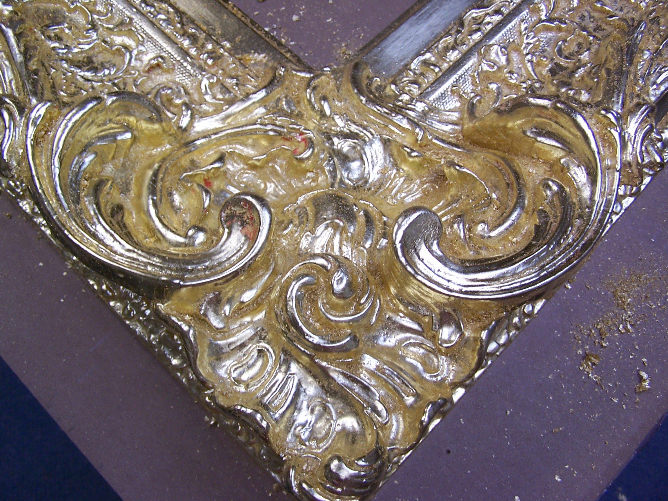 Gold Leaf Gilding Process Alchemy Fine Art Restorers