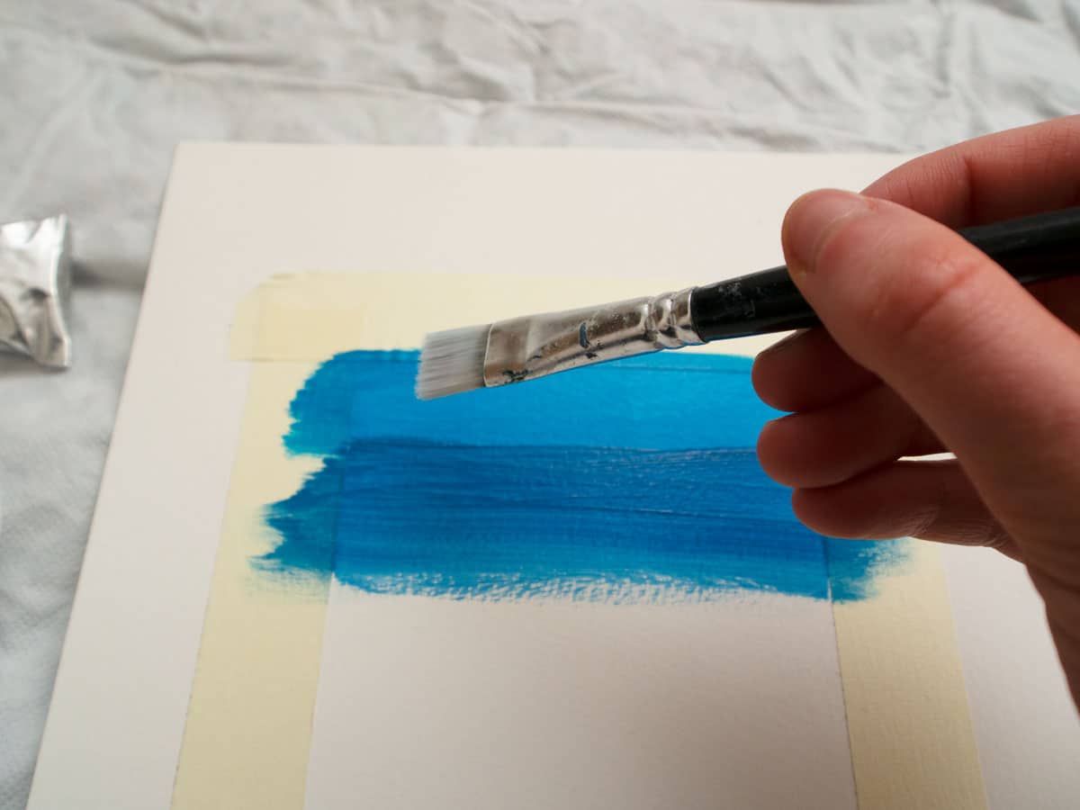 How to Blend Acrylic Paint Fine Art Tutorials