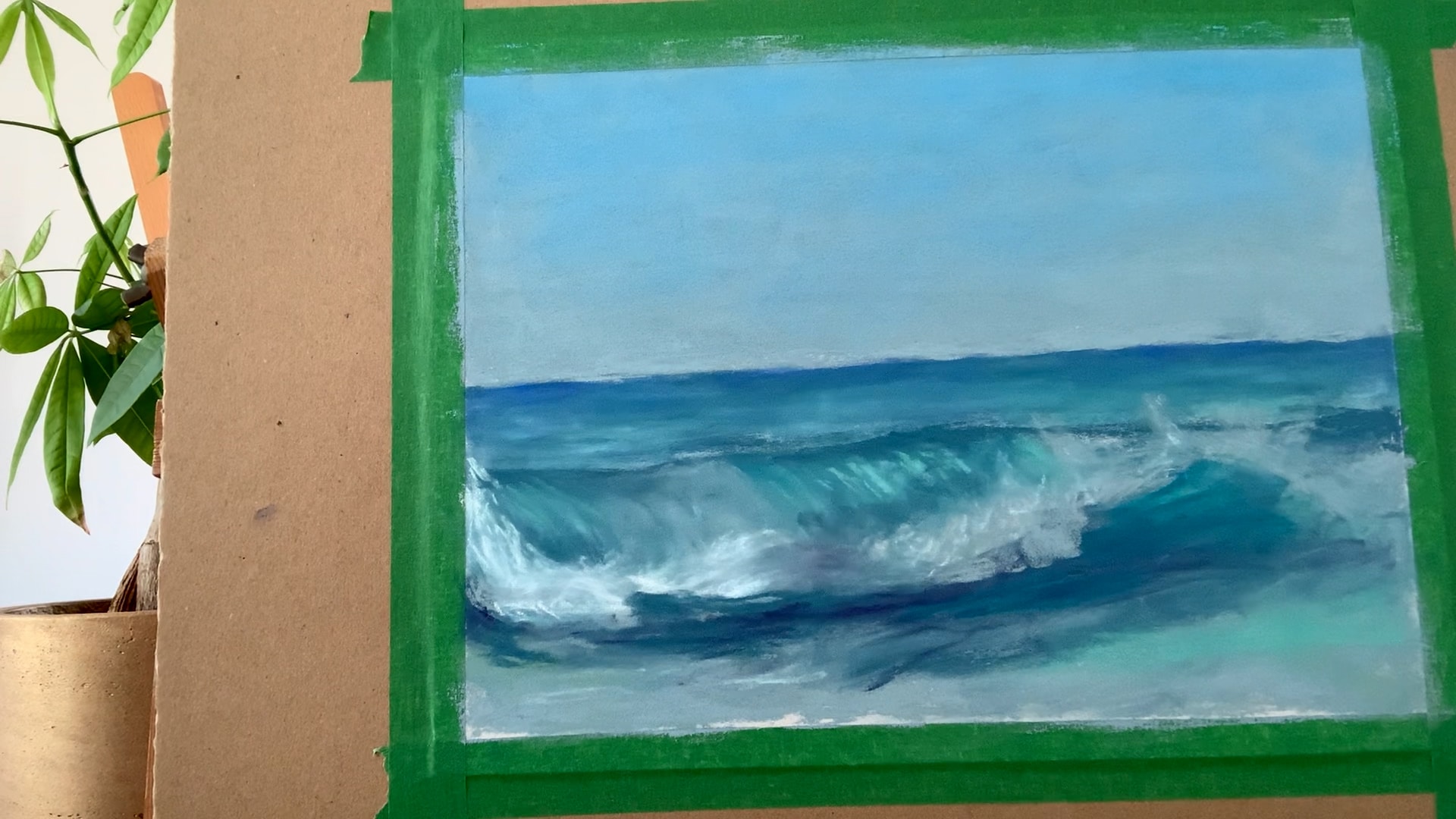How to Paint an Ocean Wave with Soft Pastel Fine Art Tutorials