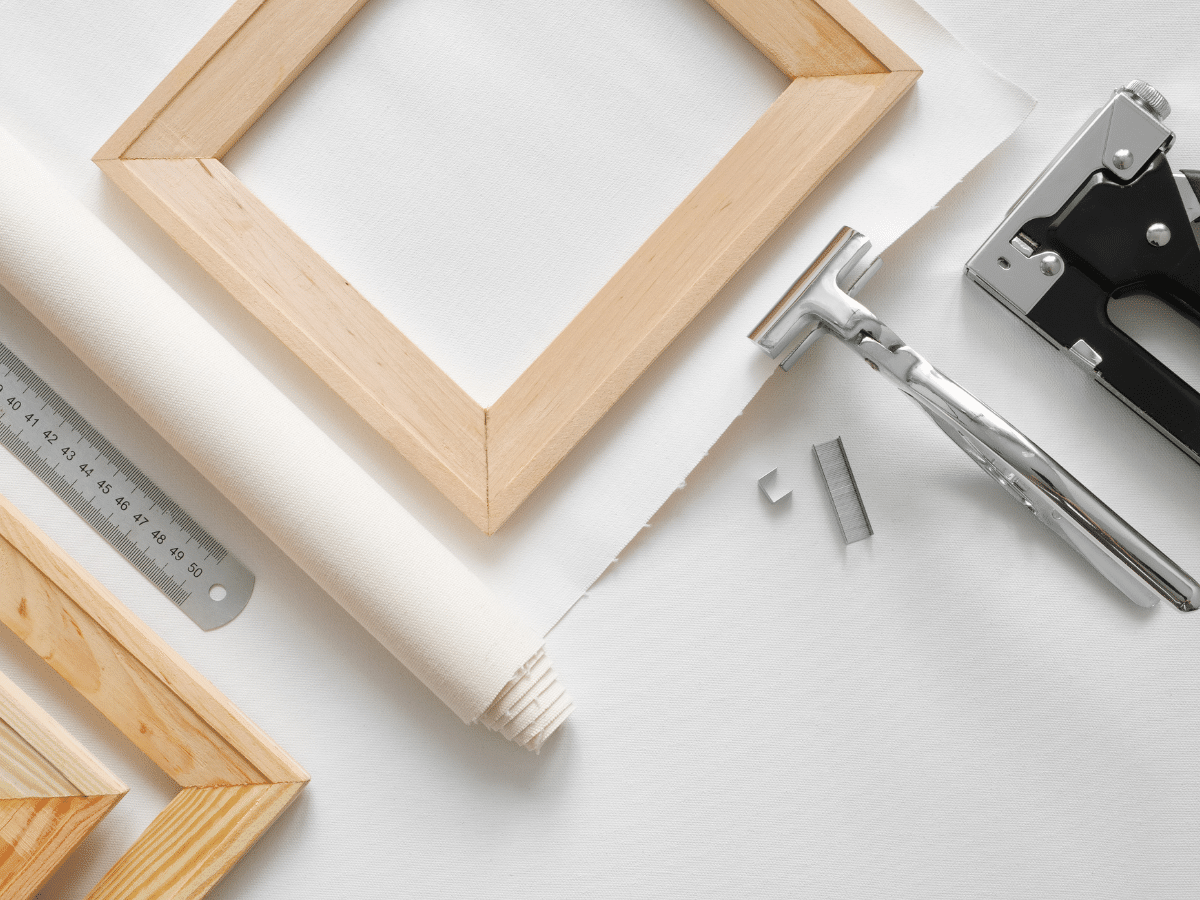 How to Stretch a Canvas Onto a Frame A Step by Step Guide