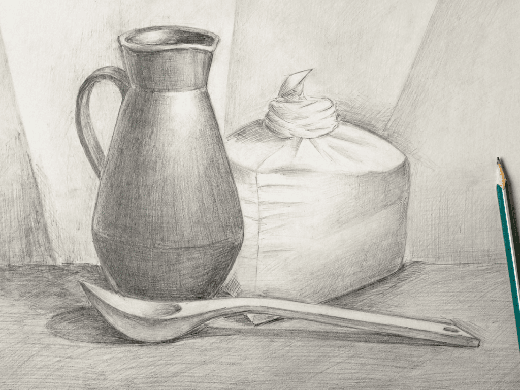 Cross Hatching Drawing Technique for Beginners