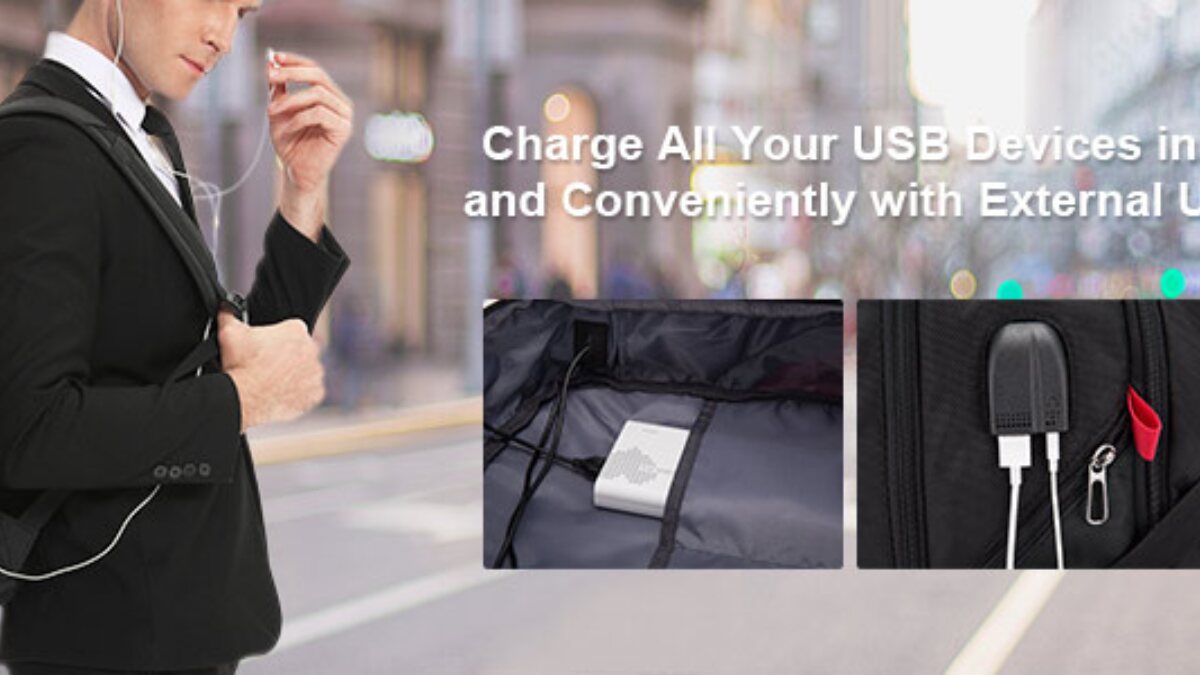 why does my backpack have a usb port in 2023 FineBackPack