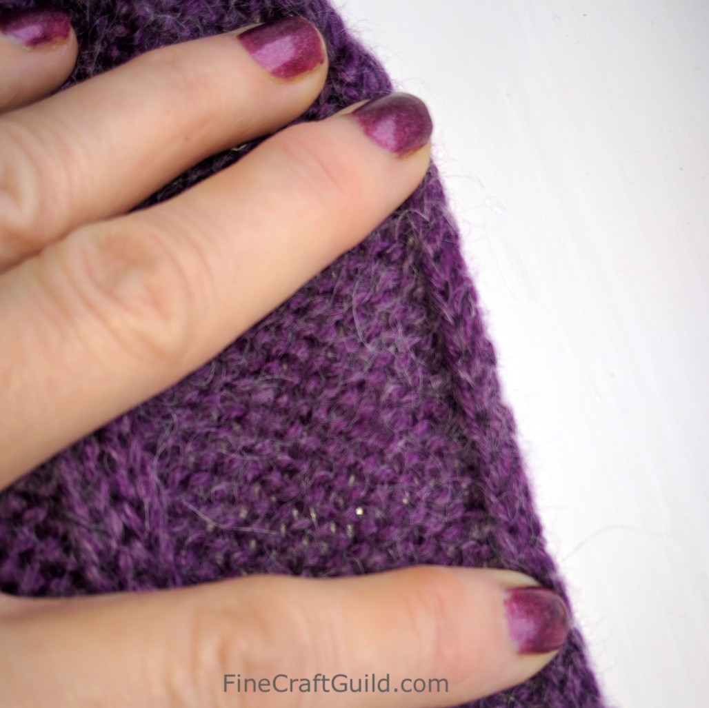 How to Knit Smooth Edges Selvage Edge Stitch Knitting Tutorial